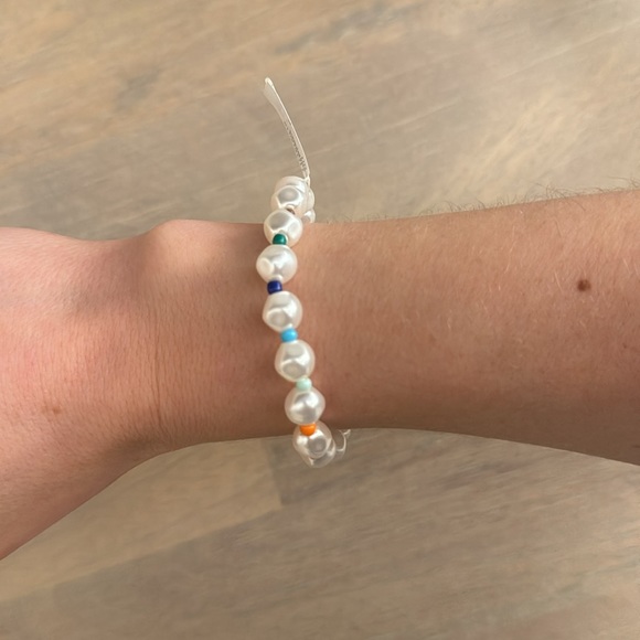 NWT Steve Madden Pearl Bracelet - Picture 3 of 3